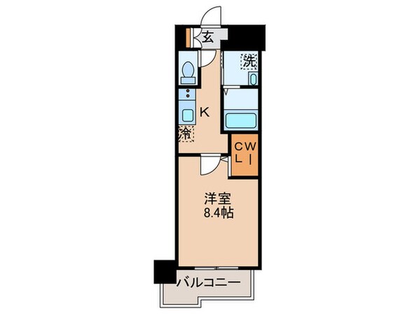 サンシャイン.プリンセス青山の物件間取画像